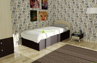 Кровать «Омега 2» с матрасом