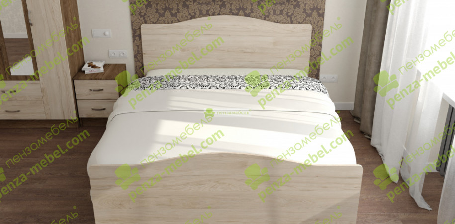 Кровать «Дина 1» с матрасом