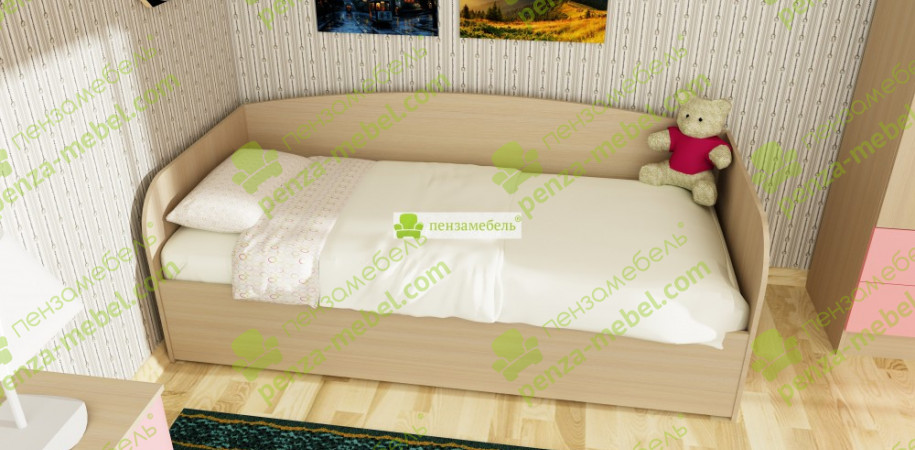 Кровать «Эко» с матрасом