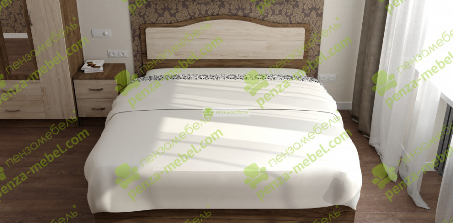 Кровать «Лина 1» с матрасом