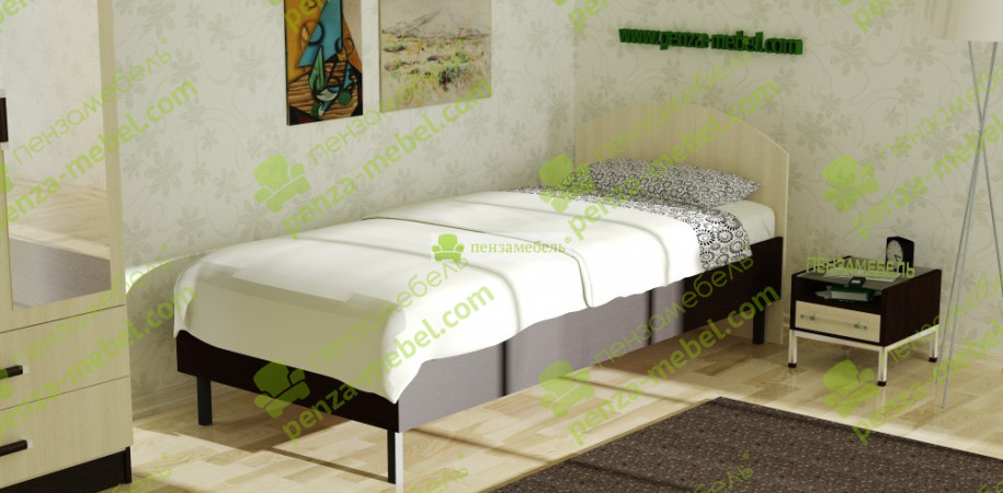 Кровать «Омега 3» с матрасом