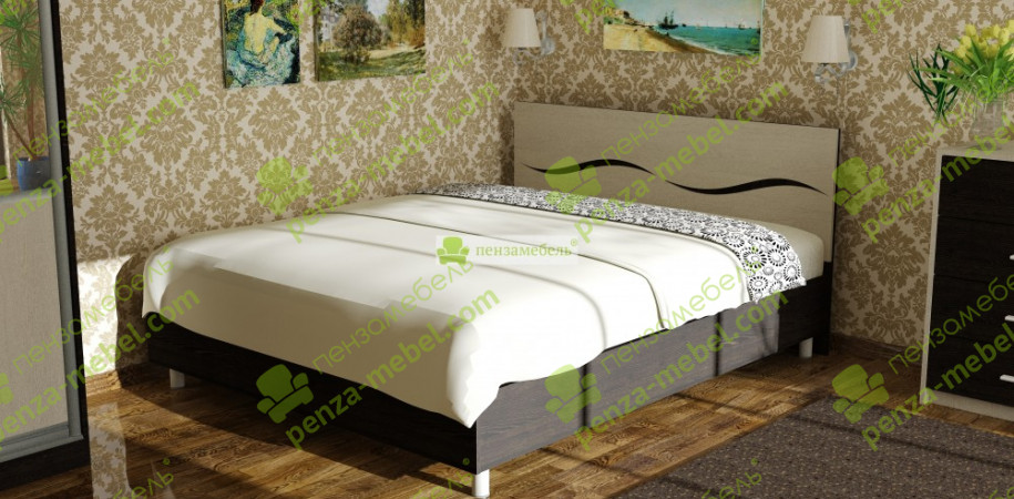 Кровать «Виолетта 2» с матрасом
